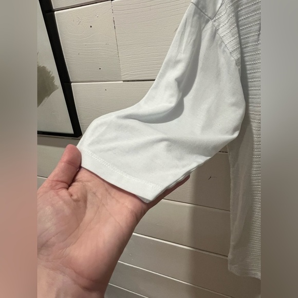 TOM TAILOR Light Blue Textured T-Shirt – Size XL - Picture 9 of 10